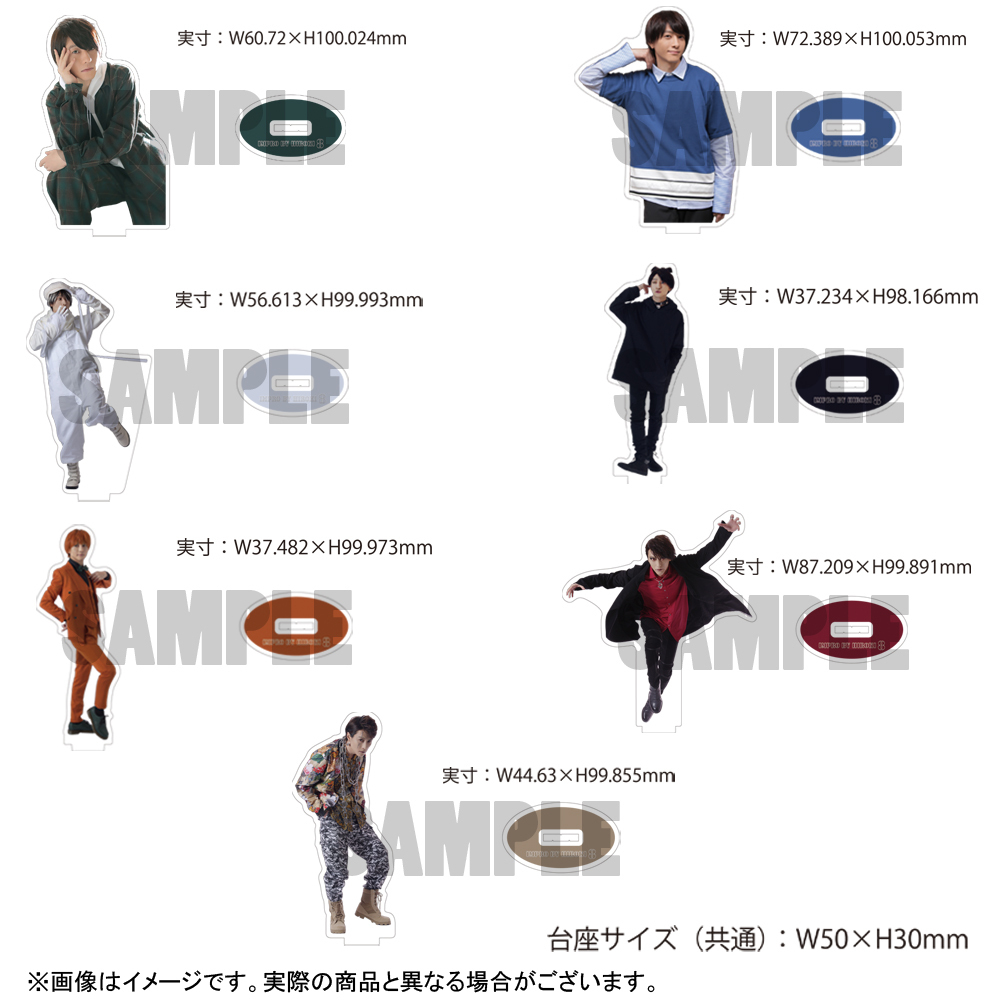 ランダムアクリルスタンド(全7種類)